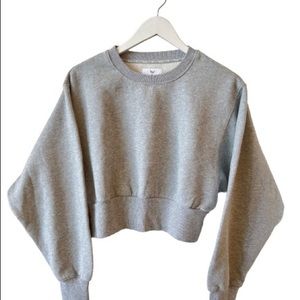 TNA cropped crewneck